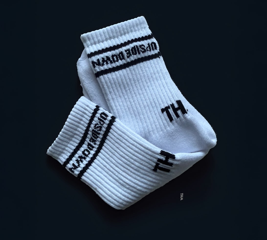 THM Life is Better Upside Down Crew Sock KIDS